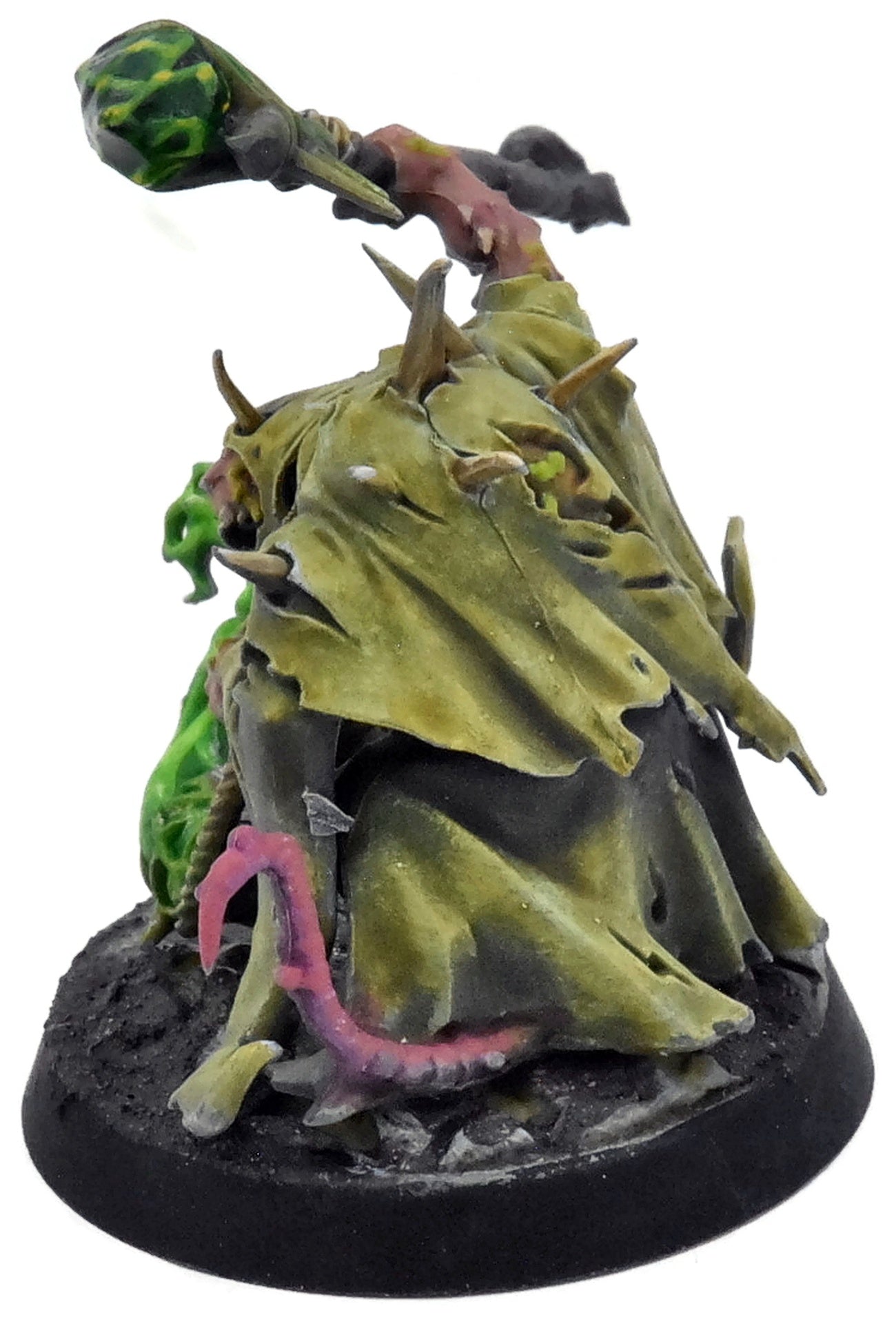 SKAVEN Plague Priest #1 PRO PAINTED Warhammer Sigmar 9357
