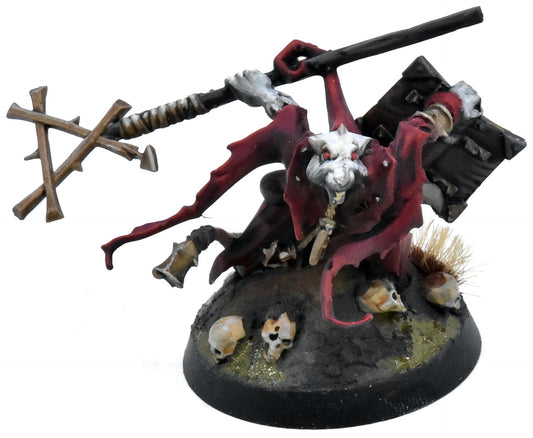 SKAVEN Grey Seer #1 PRO PAINTED Warhammer Sigmar 9364