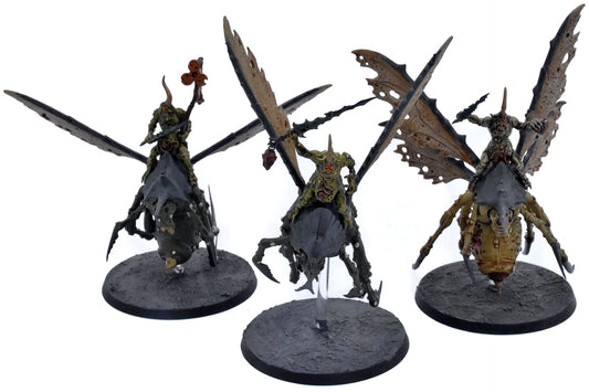 MAGGOTKIN OF NURGLE 3 Plague Drones Of Nurgle #2 Sigmar 4168