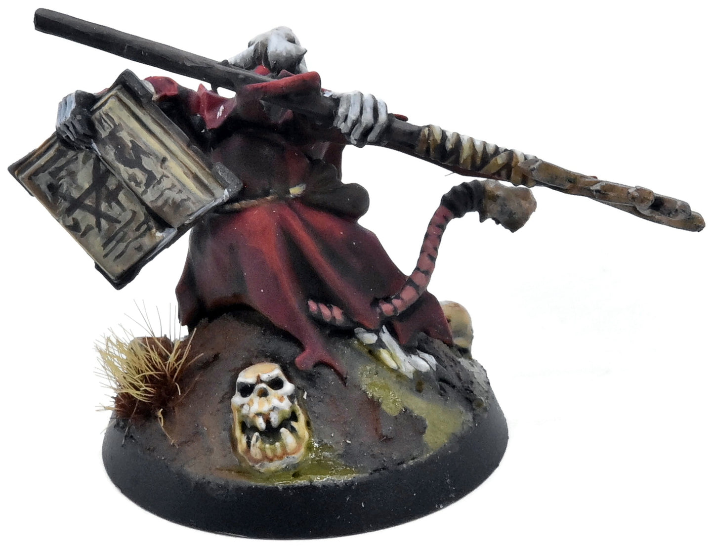 SKAVEN Grey Seer #1 PRO PAINTED Warhammer Sigmar 9364
