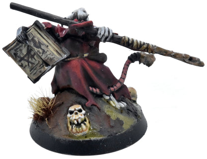 SKAVEN Grey Seer #1 PRO PAINTED Warhammer Sigmar 9364