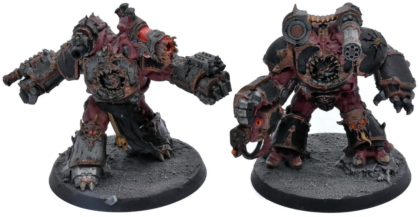 CHAOS SPACE MARINES 2 Obliterators #2 Warhammer 40K 4199