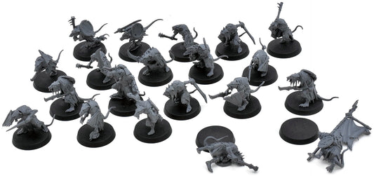 SKAVEN 20 Clanrats #1 Warhammer Sigmar 9395