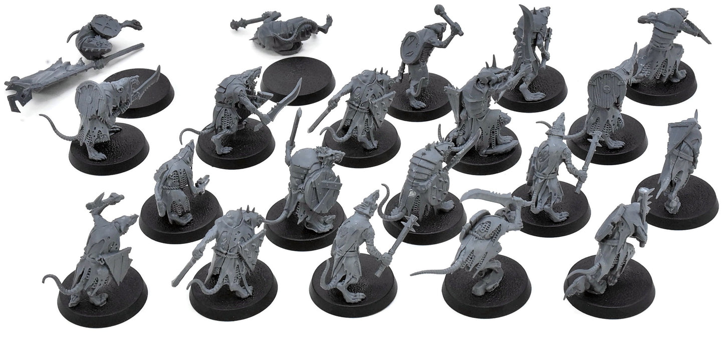 SKAVEN 20 Clanrats #1 Warhammer Sigmar 9395
