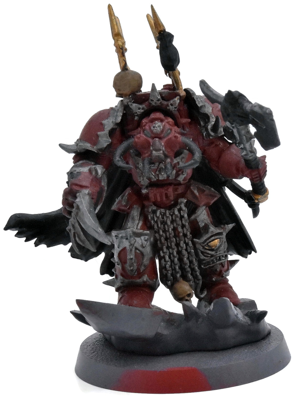 CHAOS SPACE MARINES Chaos Lord In Terminator Armour #1 Warhammer 40K 3144