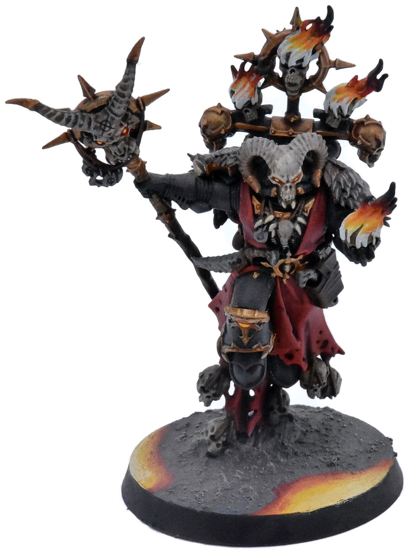 CHAOS SPACE MARINES Master Of Possession #1 WELL PAINTED Warhammer 40K 4229