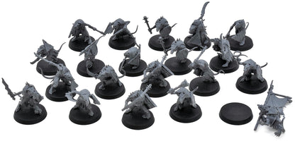 SKAVEN 20 Clanrats #2 Warhammer Sigmar 9449