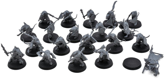 SKAVEN 20 Clanrats #2 Warhammer Sigmar 9449