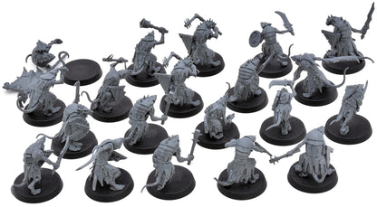 SKAVEN 20 Clanrats #2 Warhammer Sigmar 9449
