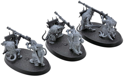 SKAVEN 3 Warplock Jezzails #1 Warhammer Sigmar 9463