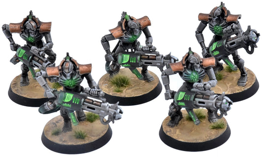 NECRONS 5 Immortals #1 PRO PAINTED Warhammer 40K 4274