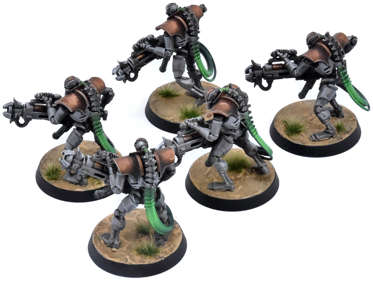 NECRONS 5 Immortals #1 PRO PAINTED Warhammer 40K 4274