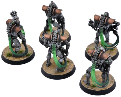 NECRONS 5 Immortals #1 PRO PAINTED Warhammer 40K 4274