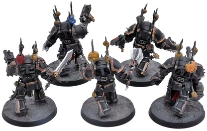 CHAOS SPACE MARINES 5 Chaos Terminators Squad #4 Warhammer 40K 4281