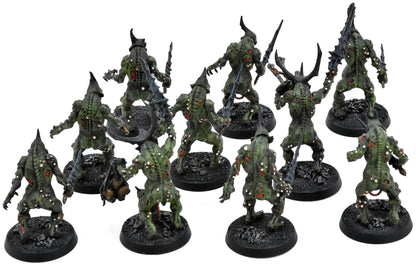 MAGGOTKIN OF NURGLE 10 Plaguebearers Of Nurgle #1 Warhammer Sigmar 9494