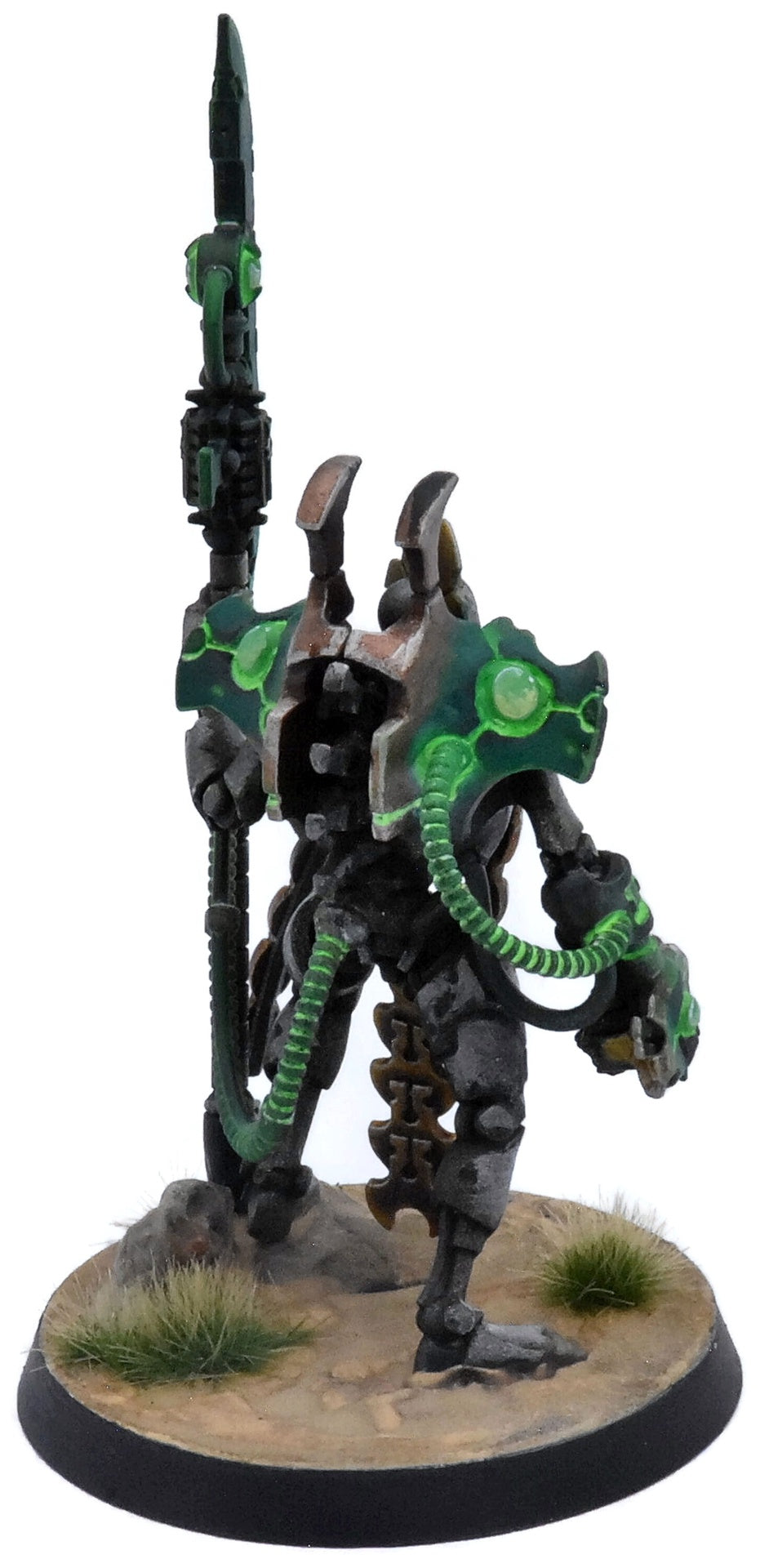NECRONS Overlord With Tachyon Arrow #1 PRO PAINTED Warhammer 40K 4366