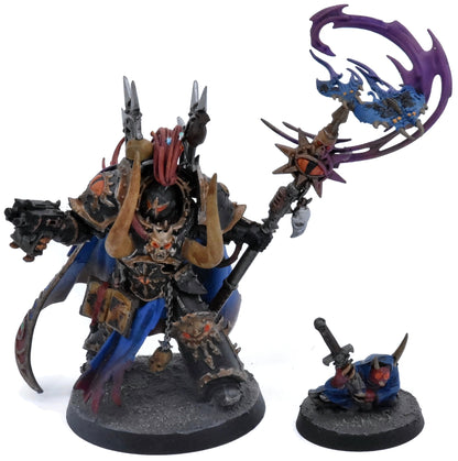 CSM Chaos Sorcerer Lord In Terminator Armour #1 WELL PAINTED 40K 4373