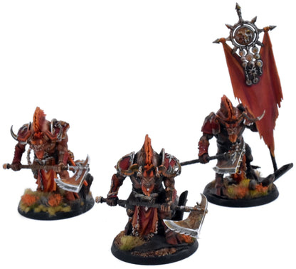SLAVES TO DARKNESS 3 Ogroid Theridons #1 WELL PAINTED Sigmar 3267