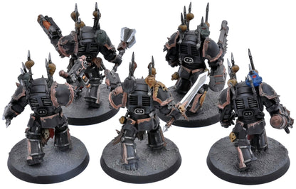 CHAOS SPACE MARINES 5 Chaos Terminators Squad #2 Warhammer 40K 4397