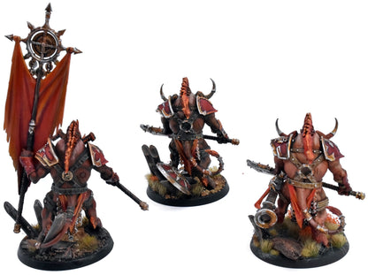 SLAVES TO DARKNESS 3 Ogroid Theridons #1 WELL PAINTED Sigmar 3267