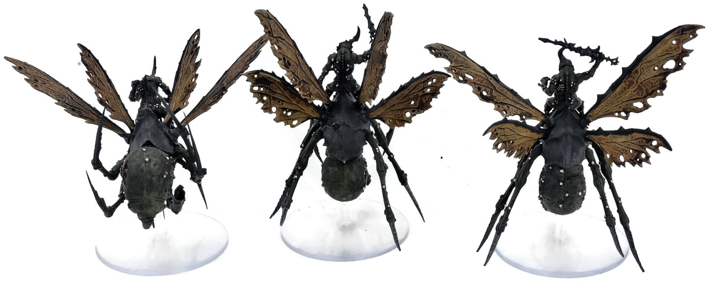 MAGGOTKIN OF NURGLE 3 Plague Drones Of Nurgle #1 Warhammer Sigmar 9609