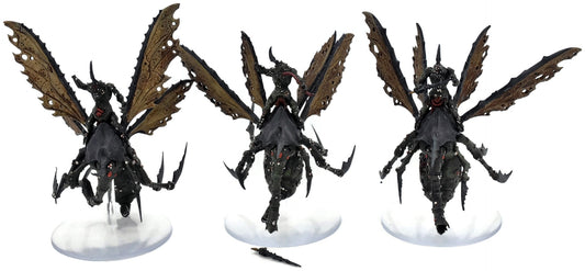 MAGGOTKIN OF NURGLE 3 Plague Drones Of Nurgle #2 Warhammer Sigmar 9616