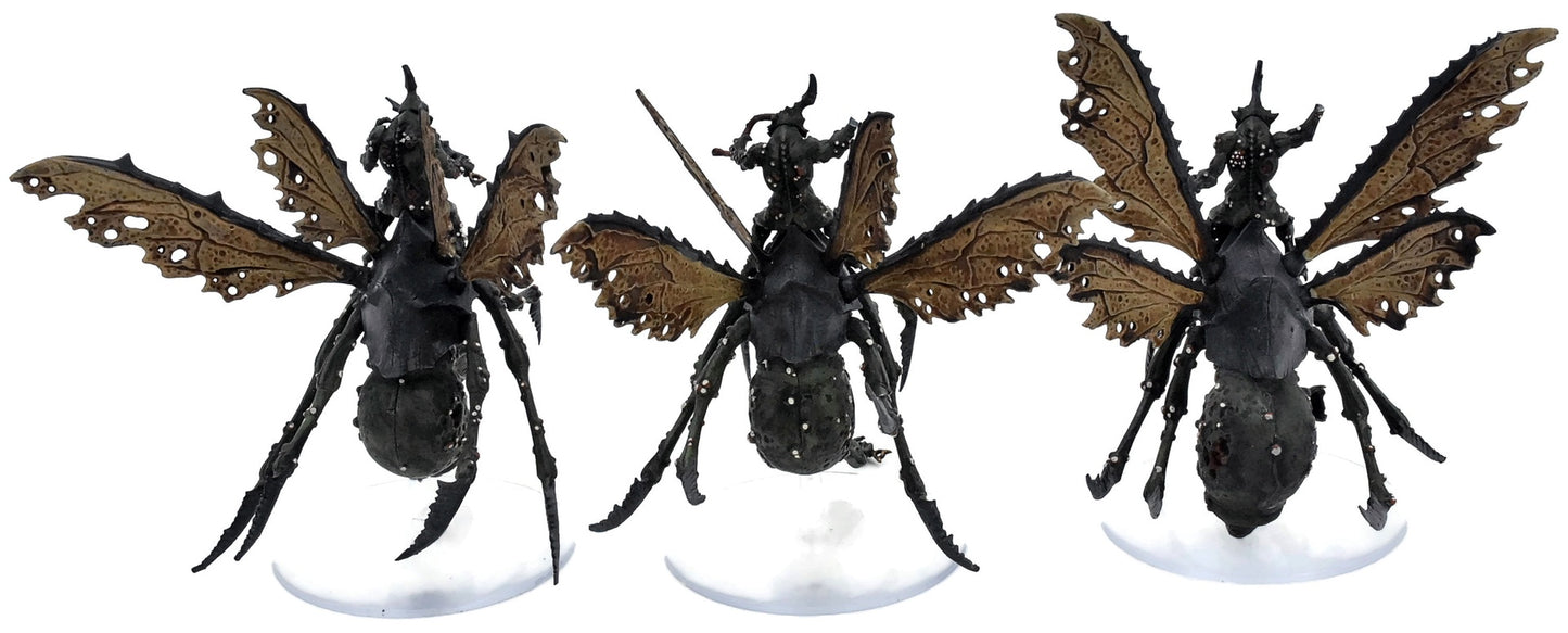 MAGGOTKIN OF NURGLE 3 Plague Drones Of Nurgle #2 Warhammer Sigmar 9616