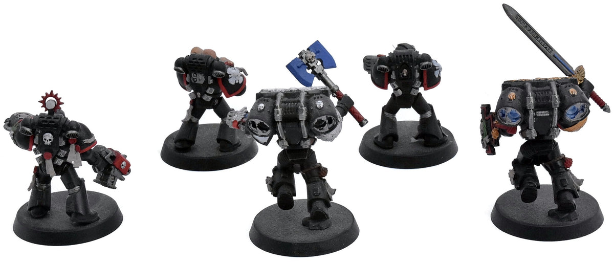 BLACK TEMPLARS 5 Mixed Veterans #1 Warhammer 40K 3281