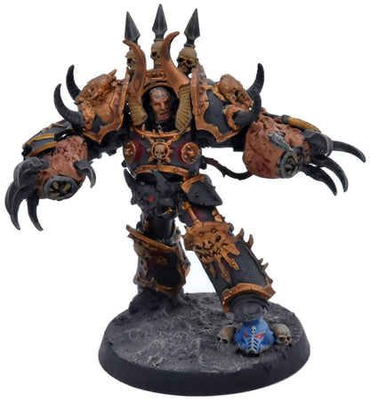 CHAOS SPACE MARINES chaos lord in terminator armour #2 40K 4458