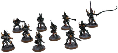 DRUKHARI 10 Kabalite Warriors #6 WELL PAINTED Warhammer 40K 3335