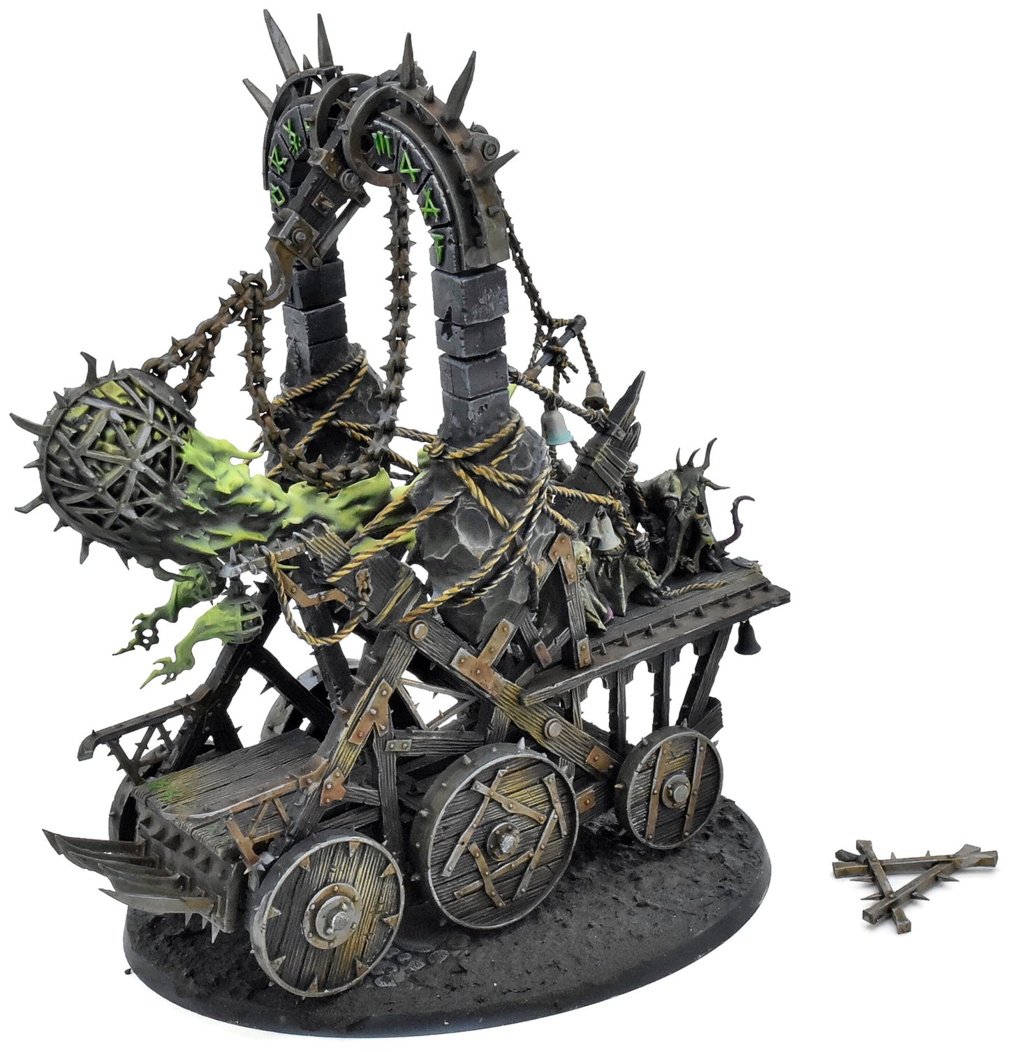 SKAVEN Plague Furnace #1 WELL PAINTED Warhammer Sigmar 9685