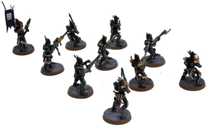 DRUKHARI 10 Kabalite Warriors #6 WELL PAINTED Warhammer 40K 3335