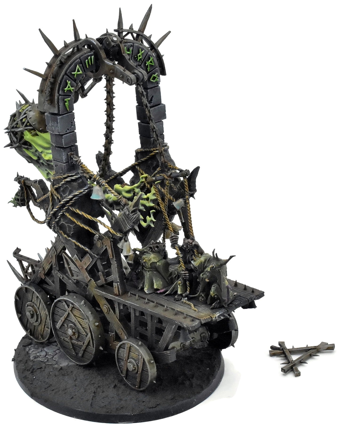 SKAVEN Plague Furnace #1 WELL PAINTED Warhammer Sigmar 9685