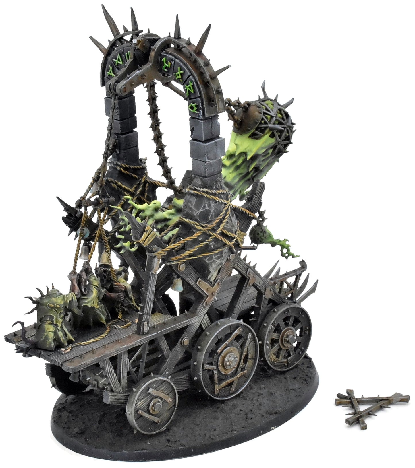 SKAVEN Plague Furnace #1 WELL PAINTED Warhammer Sigmar 9685