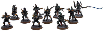 DRUKHARI 10 Kabalite Warriors #3 WELL PAINTED Warhammer 40K 3342