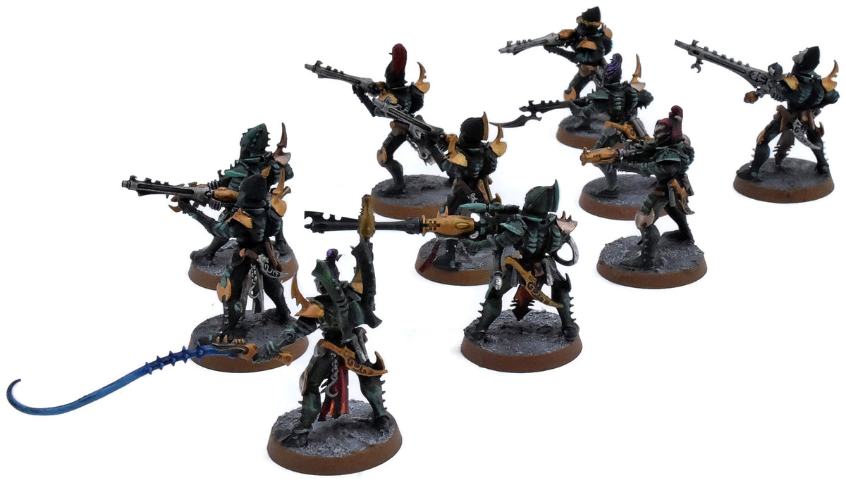 DRUKHARI 10 Kabalite Warriors #3 WELL PAINTED Warhammer 40K 3342
