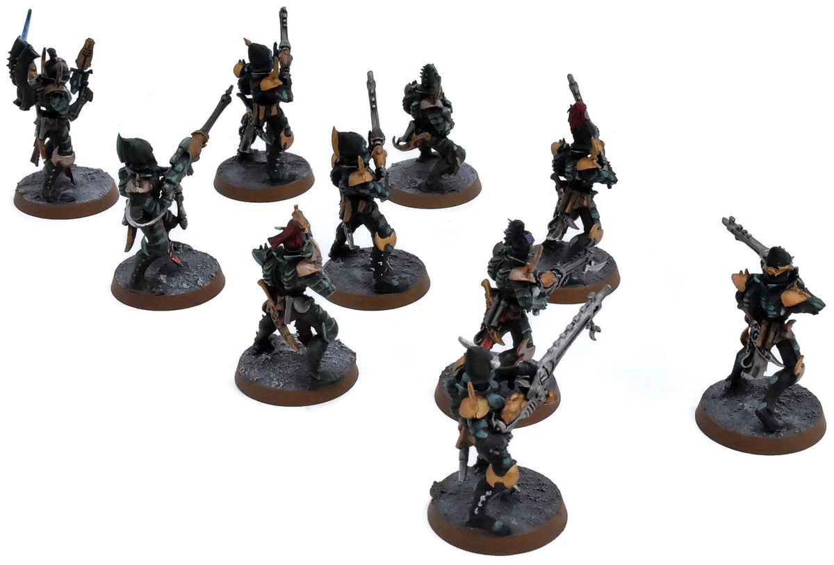 DRUKHARI 10 Kabalite Warriors #3 WELL PAINTED Warhammer 40K 3342