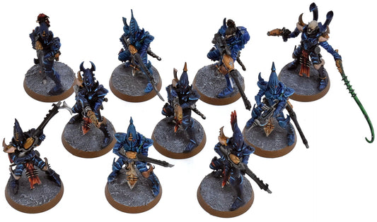 DRUKHARI 10 Kabalite Warriors #1 WELL PAINTED Warhammer 40K 3359