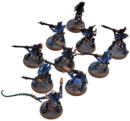 DRUKHARI 10 Kabalite Warriors #1 WELL PAINTED Warhammer 40K 3359