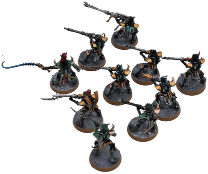 DRUKHARI 10 Kabalite Warriors #4 WELL PAINTED Warhammer 40K 3366