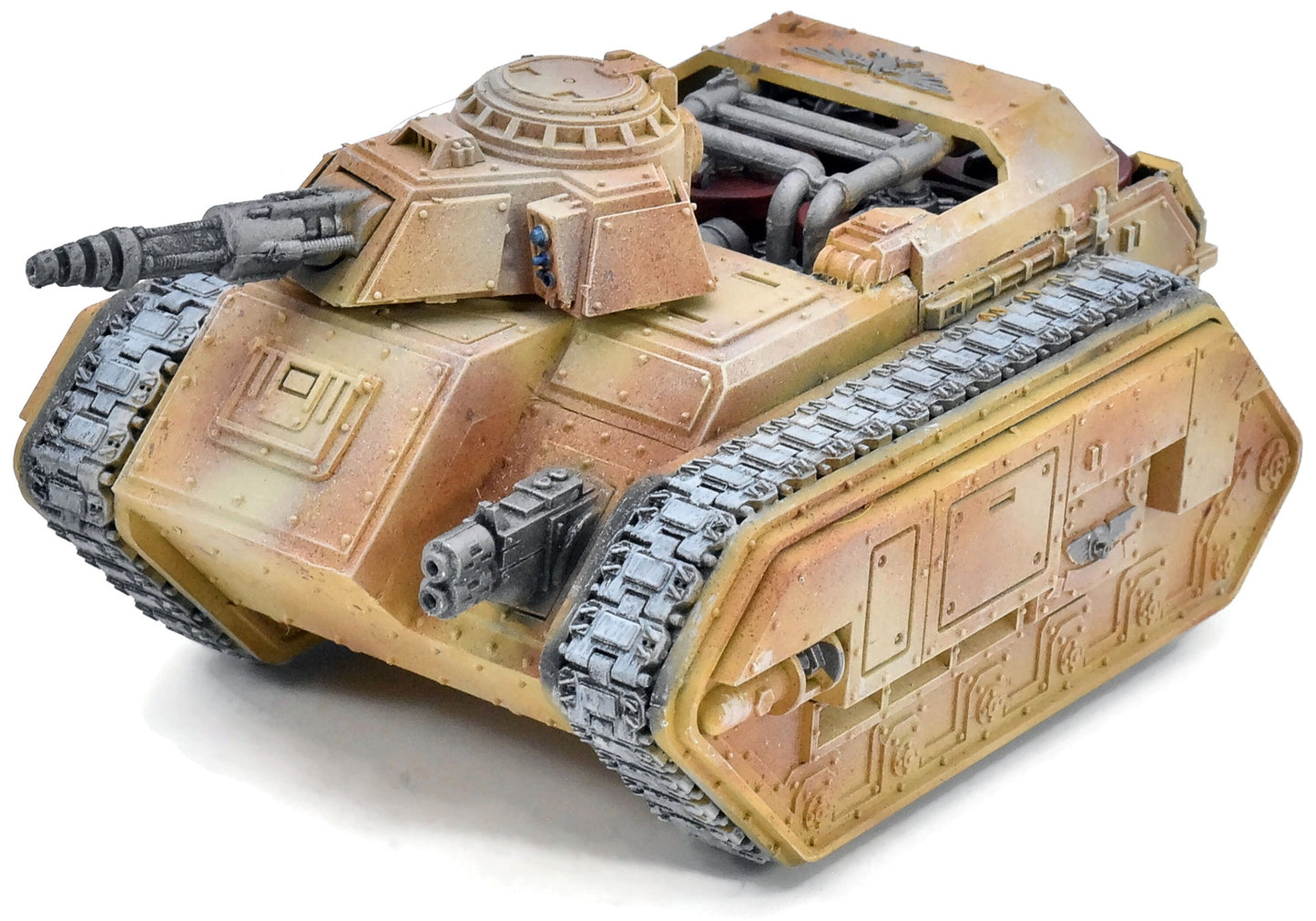 ASTRA MILITARUM Chimera Tank #1 WELL PAINTED Warhammer 40K 9708