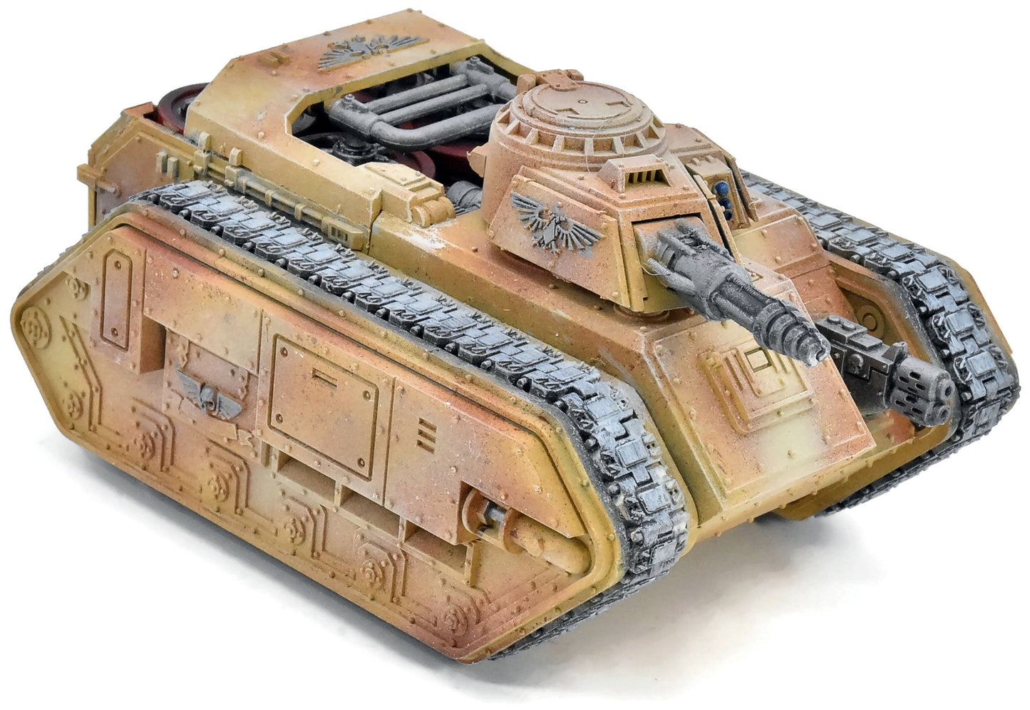 ASTRA MILITARUM Chimera Tank #1 WELL PAINTED Warhammer 40K 9708