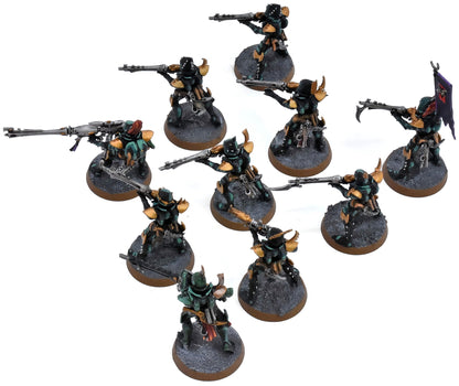 DRUKHARI 10 Kabalite Warriors #5 WELL PAINTED Warhammer 40K 3373