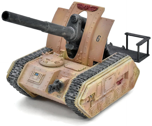 ASTRA MILITARUM Basilisk Tank #1 WELL PAINTED Warhammer 40K 9715