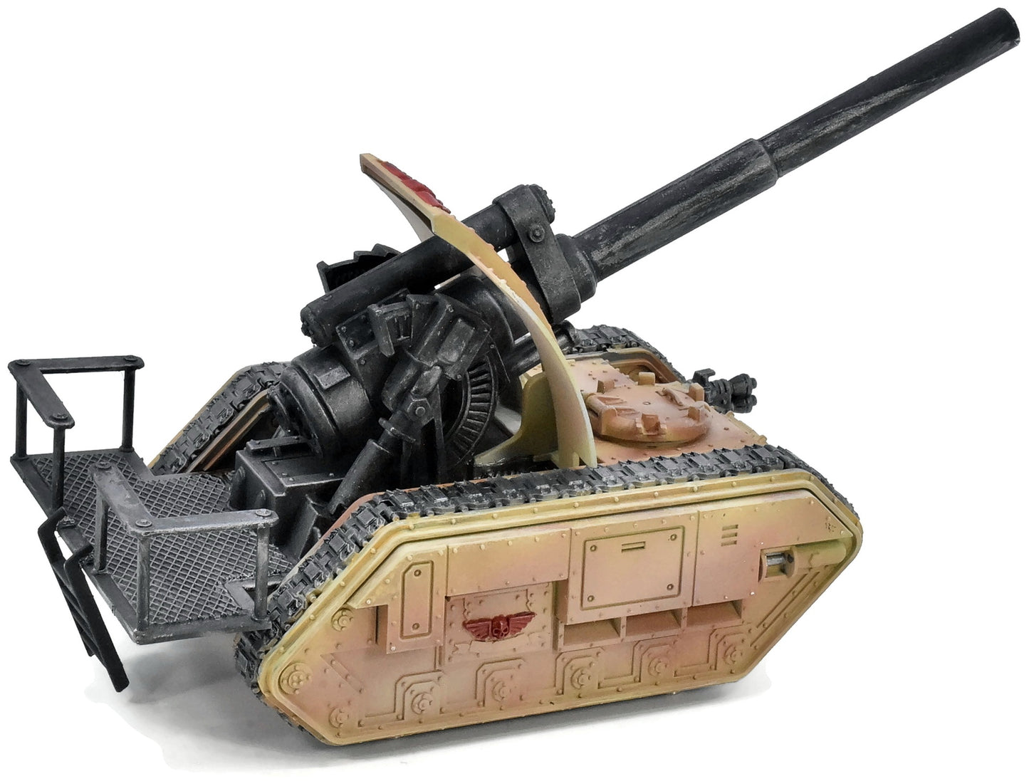ASTRA MILITARUM Basilisk Tank #1 WELL PAINTED Warhammer 40K 9715