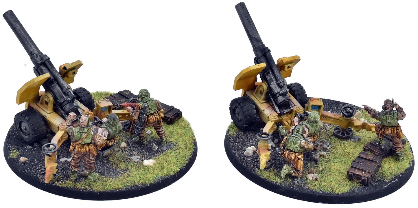 ASTRA MILITARUM Field Ordnance Battery #1 WELL PAINTED Warhammer 40K 9722