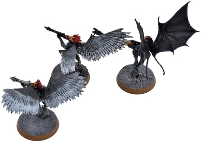 DRUKHARI 3 Scourges #5 WELL PAINTED Warhammer 40K 3403