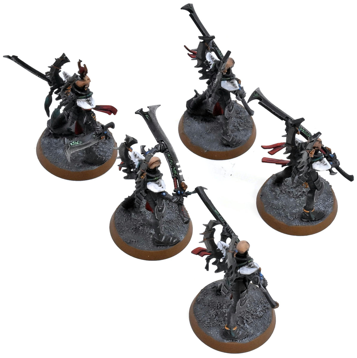 DRUKHARI 5 Incubi #4 WELL PAINTED Warhammer 40K 3410