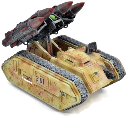 ASTRA MILITARUM Deathstrike Missile Launcher Tank #1 WELL PAINTED 40K 9739