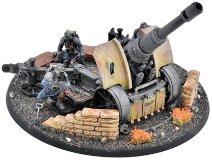 ASTRA MILITARUM Dkok Krieg Artillery Team #2 WELL PAINTED Warhammer 40K 9746